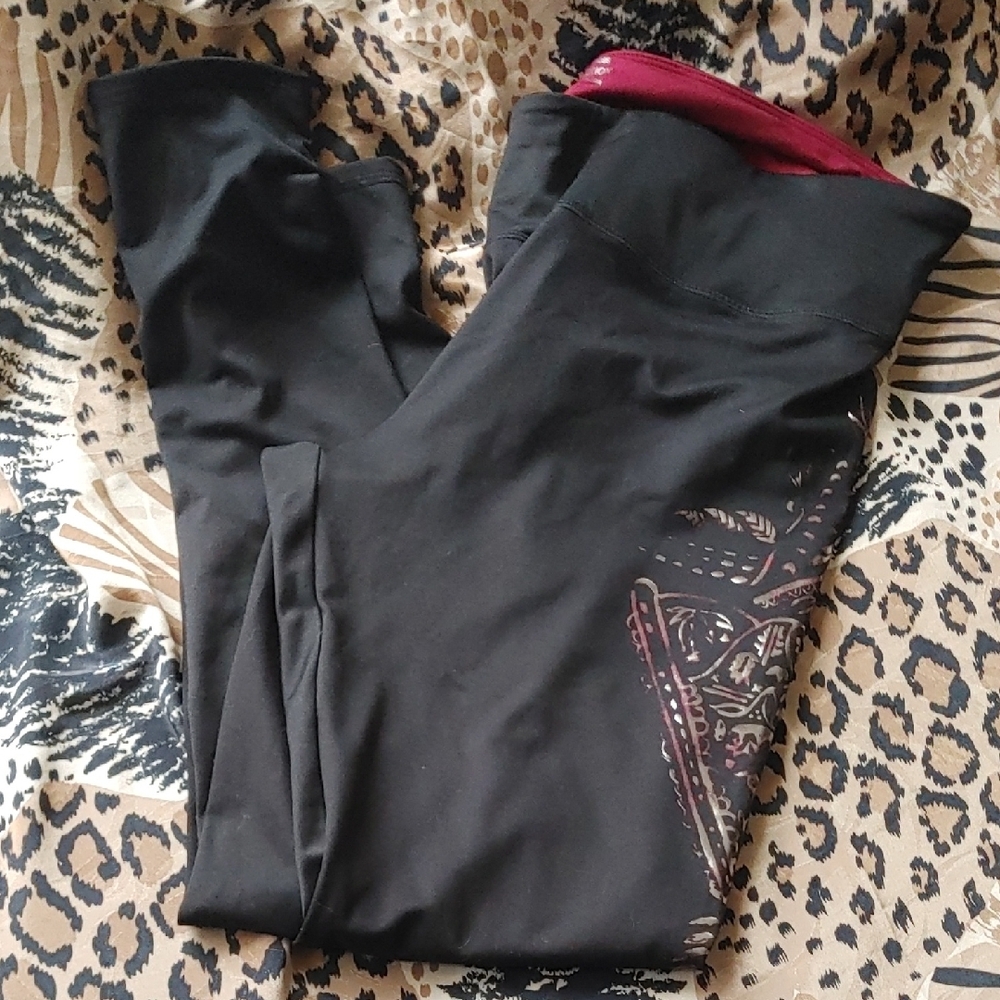 Stylish Black Women's Leggings 2x